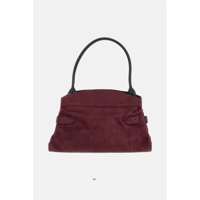 Marc Jacobs The Suede Dakota Satchel In Purple