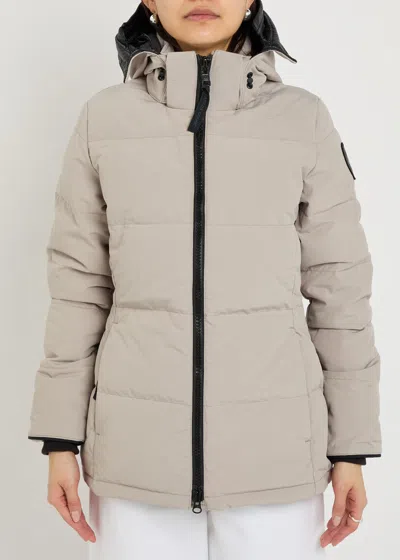 Canada Goose Chelsea Padded Arctic-tech Parka Coat In Gray
