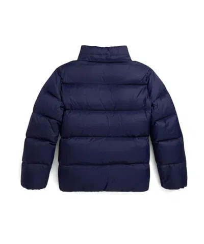 Ralph Lauren Long-sleeved Down Jacket In Black