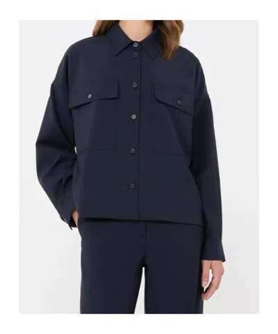 Weekend Max Mara Wool Short Jacket In Animal Print