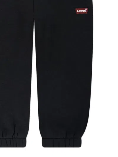 Levi's Logo-patch Tracksuit Set In Black