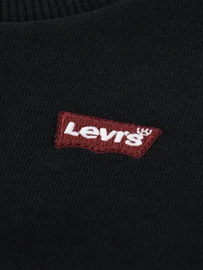 Levi's Logo-patch Tracksuit Set In Black