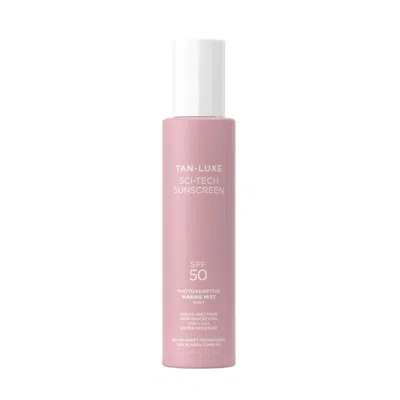 Tan-luxe Sci-tech Photoadaptive Marine Body Mist Spf 50 In Pink