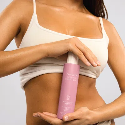 Tan-luxe Sci-tech Photoadaptive Marine Body Mist Spf 50 In Pink