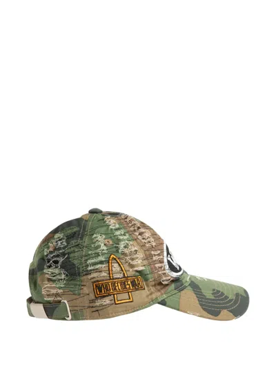 Who Decides War Camouflage Baseball Cap In Green