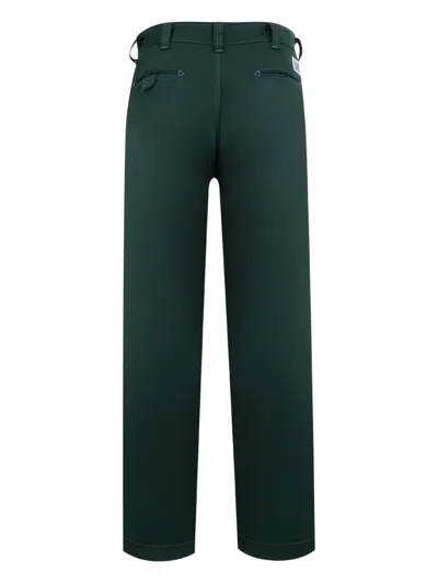 Needles Belt-loops Work Trousers In Green