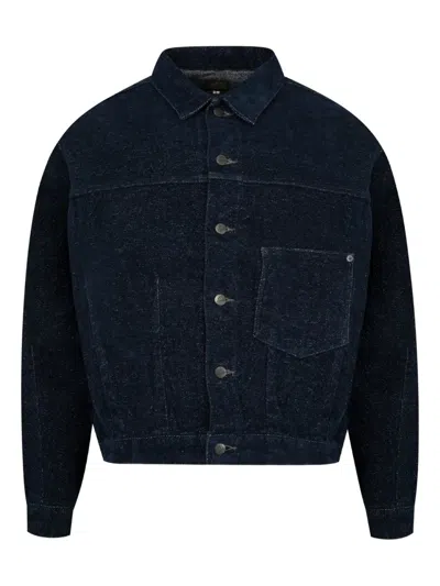 Needles Darts Bottom Denim Jacket In Blue