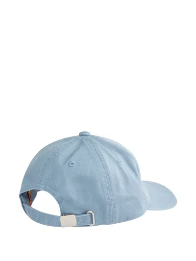 Human Made Six-panel Patch Twill Cap In Blue