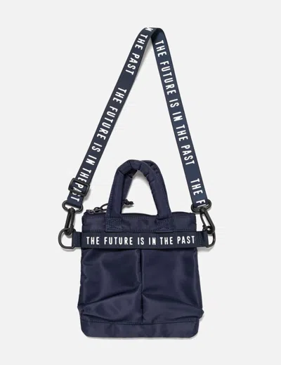 Human Made Mini Helmet Bag In Blue