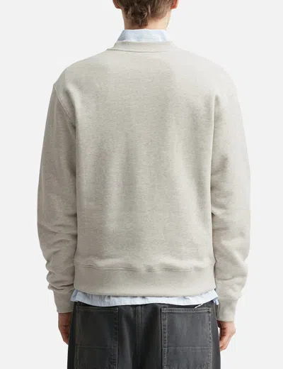 Kenzo ' Wild Tiger' Embroidered Sweatshirt In White