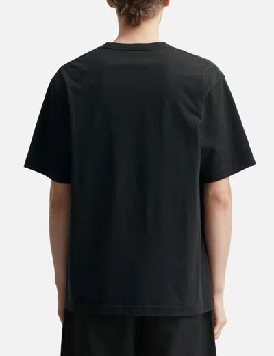 Kenzo Wild Tiger Motif Embroidered On The Chest Oversized T-shirt In Black