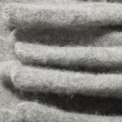 Miu Miu Wool Scarf In Gray