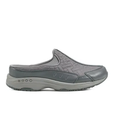 Easy Spirit Women's Traveltime Slip-on Mule Walking Sneakers In Gray