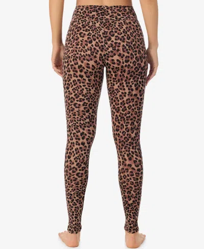 Cuddl Duds Softwear With Stretch High-waist Leggings In Brown