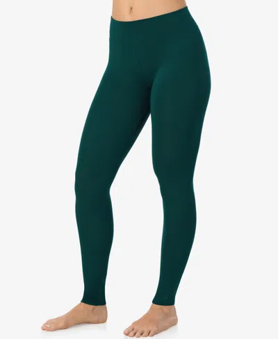 Cuddl Duds Softwear With Stretch High-waist Leggings In Green