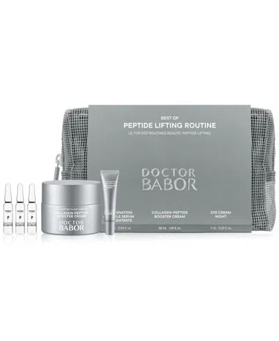 Babor 5-pc. Peptide Lifting Routine Skincare Set In Gray