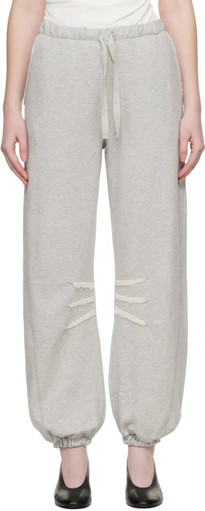 Paloma Wool Gray Cooper Lounge Pants In Gray
