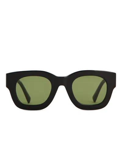 GEOMETRIC LOGO SUNGLASSES