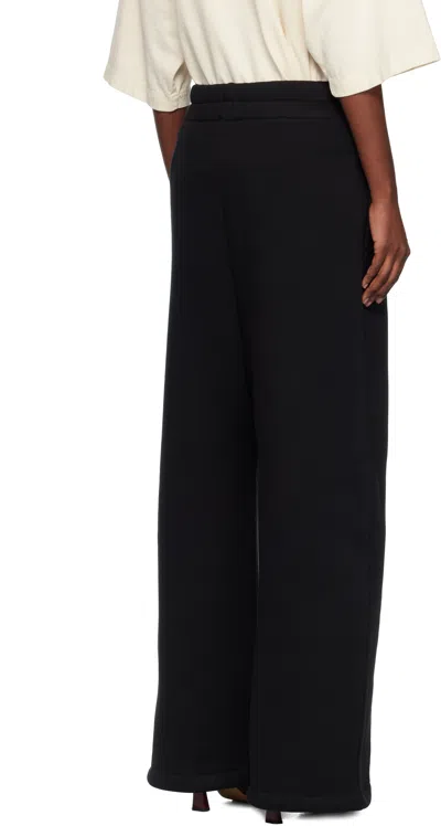 Fear Of God Black Wide Leg Sweatpants