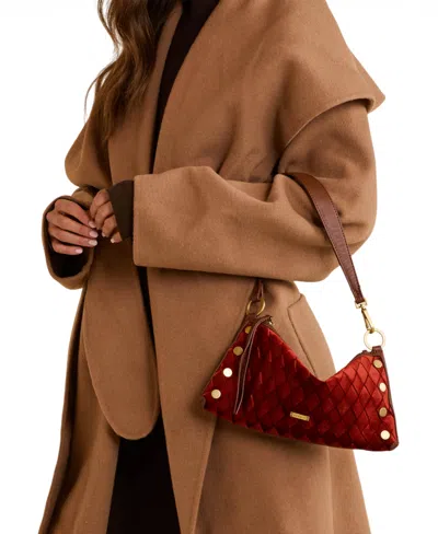 Hammitt Women's Kyle Small Pebbled Leather Crossbody Bag In Orange