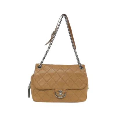 Pre-owned Chanel Brown Leather Shoulder Bag ()