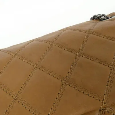 Pre-owned Chanel Brown Leather Shoulder Bag ()