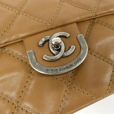 Pre-owned Chanel Brown Leather Shoulder Bag ()