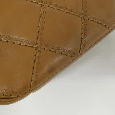 Pre-owned Chanel Brown Leather Shoulder Bag ()