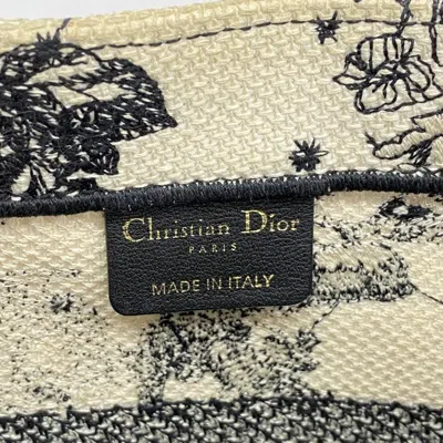 Pre-owned Dior Christian  Black Canvas Tote Bag ()
