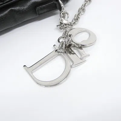 Pre-owned Dior Christian  Black Leather Shoulder Bag ()