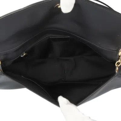 Pre-owned Dior Christian  Black Leather Shoulder Bag ()