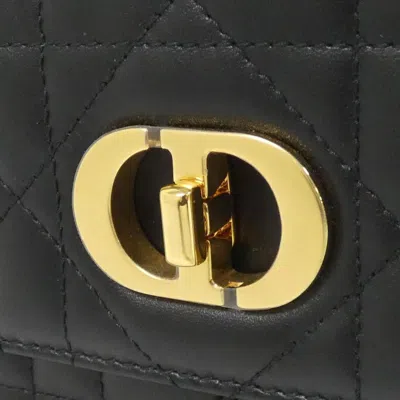 Pre-owned Dior Christian  Black Leather Shoulder Bag ()