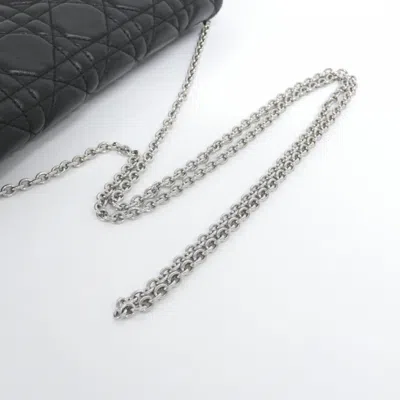 Pre-owned Dior Christian  Black Leather Shoulder Bag ()