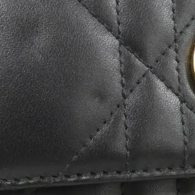 Pre-owned Dior Christian  Black Leather Shoulder Bag ()