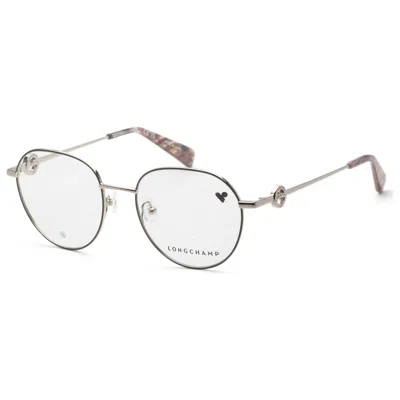 Longchamp Unisex 52 Mm Gold Opticals In Silver