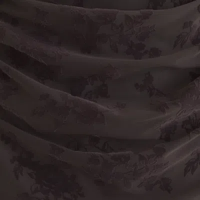 Abercrombie & Fitch Bra-free Long-sleeve Mesh Maxi Dress