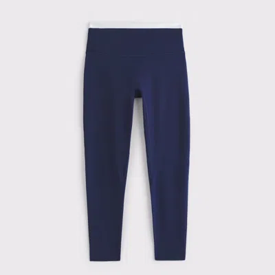 Abercrombie & Fitch Ypb Studioflex Curve Love 7/8-length Legging In Blue