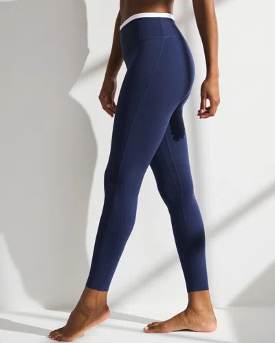 Abercrombie & Fitch Ypb Studioflex Curve Love 7/8-length Legging In Blue