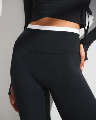 Abercrombie & Fitch Ypb Studioflex 7/8-length Legging In Black