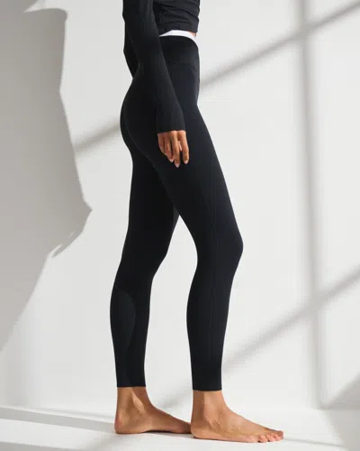 Abercrombie & Fitch Ypb Studioflex 7/8-length Legging In Black