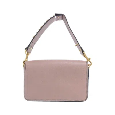 Pre-owned Dior Christian  Pink Leather Shoulder Bag ()