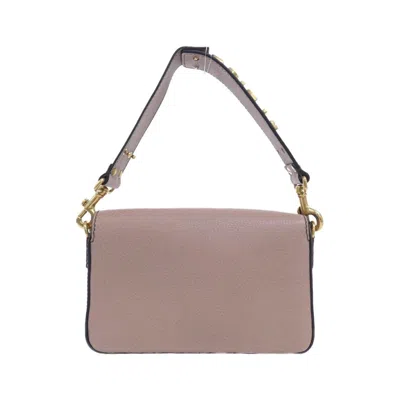 Pre-owned Dior Christian  Pink Leather Shoulder Bag ()