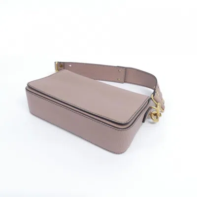 Pre-owned Dior Christian  Pink Leather Shoulder Bag ()