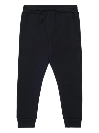 Dsquared2 Printed Sports Pants In Black