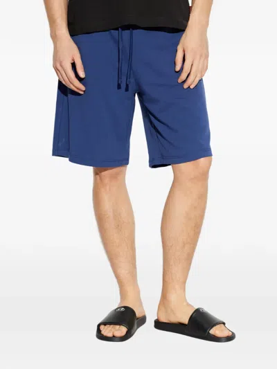Diesel Devin-d-pop Track Shorts In Blue