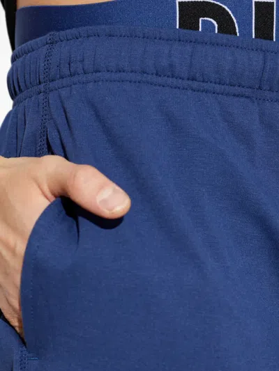 Diesel Devin-d-pop Track Shorts In Blue