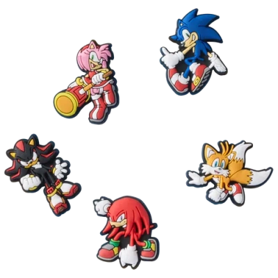 Crocs Kids  Jibbitz Sonic 2.0 5 Pack In Multi