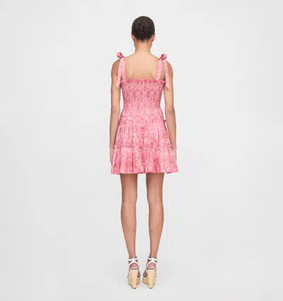 Hill House Home The Ribbon Charlotte Nap Dress In Pink