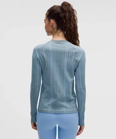 Lululemon Rest Less Variegated Ribbed Pullover