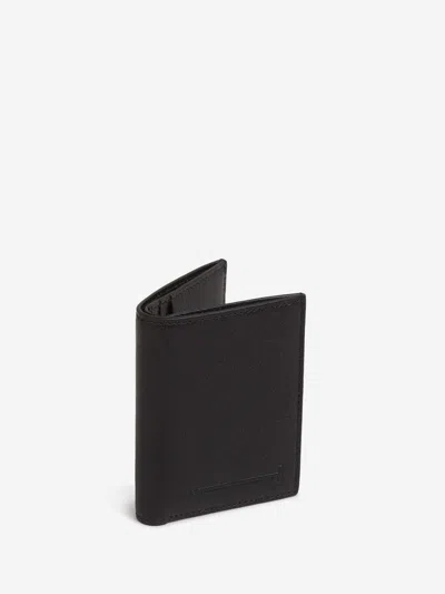 Tom Ford Foldable Leather Cardholder In Black